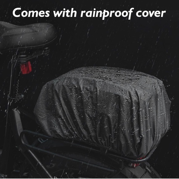 New 3 in 1 Shoulder/Handheld/Electric Ebike Pack Cargo Bag, 13L Waterproof/Black - Picture 6 of 13